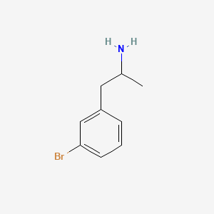 molecular formula C9H12BrN B3037798 1-(3-溴苯基)丙烷-2-胺 CAS No. 61610-65-9