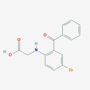 (2-Benzoyl-4-bromo-phenylamino)-acetic acid
