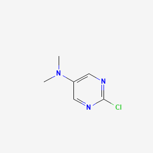 molecular formula C6H8ClN3 B3037817 2-氯-N,N-二甲基嘧啶-5-胺 CAS No. 62802-43-1