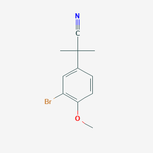 2-(3-Bromo-4-methoxyphenyl)-2-methylpropionitrile