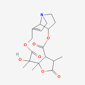 molecular formula C18H23NO7 B3037827 Grantianine CAS No. 633-10-3