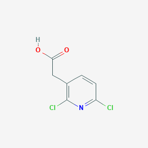 molecular formula C7H5Cl2NO2 B3037836 2-(2,6-Dichloropyridin-3-yl)acetic acid CAS No. 63580-08-5