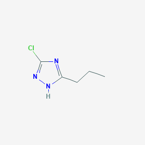 3-chloro-5-propyl-1H-1,2,4-triazole