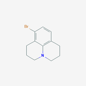 8-bromo-2,3,6,7-tetrahydro-1H,5H-pyrido[3,2,1-ij]quinoline