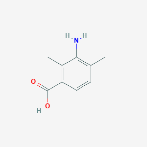molecular formula C9H11NO2 B3037854 3-Amino-2,4-dimethylbenzoic acid CAS No. 64289-45-8