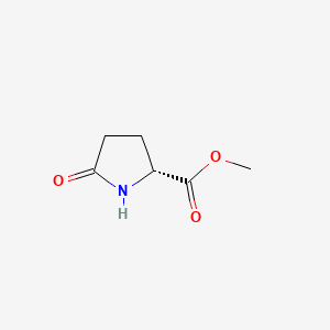 molecular formula C6H9NO3 B3037862 (R)-Methyl 5-oxopyrrolidine-2-carboxylate CAS No. 64700-65-8