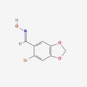 6-Bromo-1,3-benzodioxole-5-carbaldehyde oxime