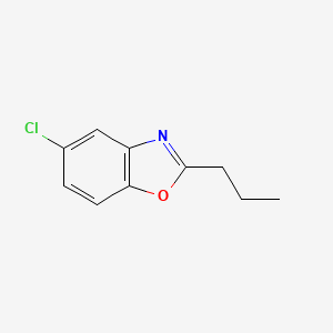 5-Chloro-2-propyl-1,3-benzoxazole