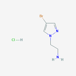 2-(4-Bromo-1h-pyrazol-1-yl)ethanamine hydrochloride