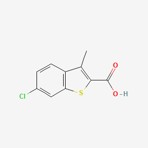 6-Chloro-3-methylbenzo[B]thiophene-2-carboxylic acid