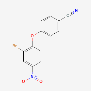 4-(2-Bromo-4-nitrophenoxy)benzonitrile