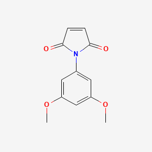 molecular formula C12H11NO4 B3037922 1-(3,5-dimethoxyphenyl)-1H-pyrrole-2,5-dione CAS No. 67154-43-2