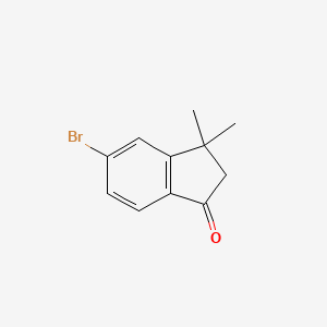 5-bromo-3,3-dimethyl-2,3-dihydro-1H-inden-1-one