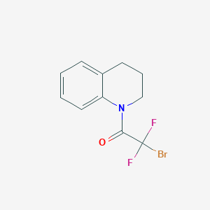 2-bromo-1-[3,4-dihydro-1(2H)-quinolinyl]-2,2-difluoro-1-ethanone