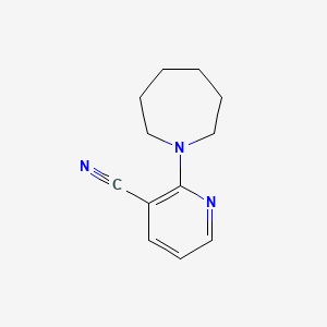 2-(Azepan-1-yl)pyridine-3-carbonitrile
