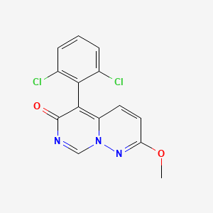 5-(2,6-dichlorophenyl)-2-methoxy-6H-pyrimido[1,6-b]pyridazin-6-one