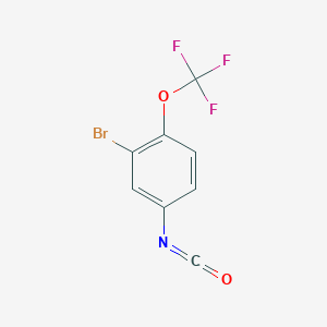 3-Bromo-4-trifluoromethoxyphenyl isocyanate
