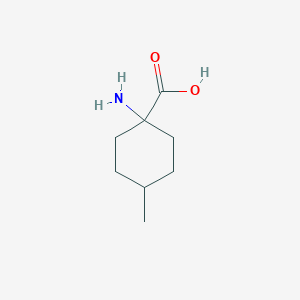 molecular formula C8H15NO2 B3037993 1-Amino-4-methylcyclohexane-1-carboxylic acid CAS No. 69164-35-8