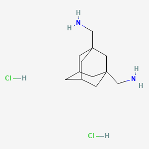 molecular formula C12H24Cl2N2 B3038022 金刚烷-1,3-二甲胺二盐酸盐 CAS No. 69887-15-6