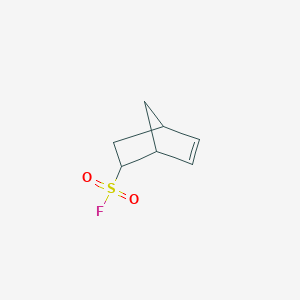 molecular formula C7H9FO2S B3038025 Bicyclo[2.2.1]hept-5-ene-2-sulfonyl fluoride CAS No. 700-26-5