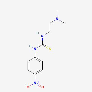 1-(2-(Dimethylamino)ethyl)-3-(4-nitrophenyl)thiourea