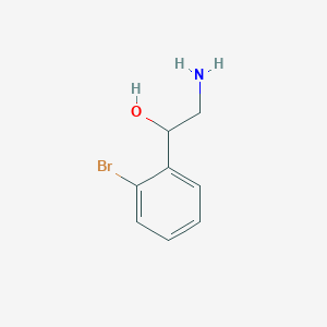 molecular formula C8H10BrNO B3038046 2-Amino-1-(2-bromophenyl)ethanol CAS No. 71095-20-0