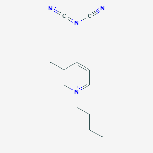 molecular formula C12H16N4 B3038050 N-Butyl-3-methylpyridinium dicyanamide CAS No. 712355-12-9