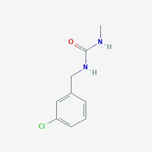 1-[(3-Chlorophenyl)methyl]-3-methylurea