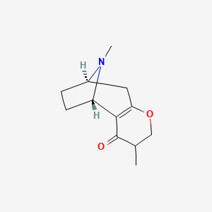 molecular formula C12H17NO2 B3038065 2,3-Dihydrobellendine CAS No. 72362-47-1