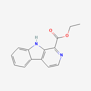 molecular formula C14H12N2O2 B3038070 1-Ethoxycarbonyl-beta-carboline CAS No. 72755-19-2