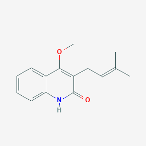 molecular formula C15H17NO2 B3038076 Atanine CAS No. 7282-19-1