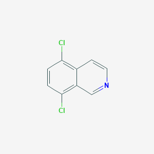 molecular formula C9H5Cl2N B3038078 5,8-二氯异喹啉 CAS No. 73075-59-9