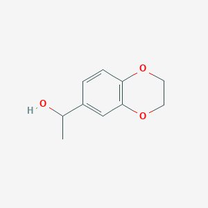 molecular formula C10H12O3 B3038084 1-(2,3-Dihydro-1,4-benzodioxin-6-yl)ethanol CAS No. 7338-03-6