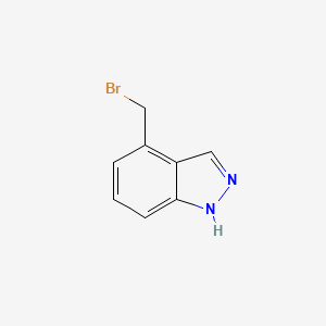 molecular formula C8H7BrN2 B3038086 4-(Bromomethyl)-1H-indazole CAS No. 734522-82-8