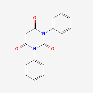 molecular formula C16H12N2O3 B3038094 1,3-diphenyl-2,4,6(1H,3H,5H)-pyrimidinetrione CAS No. 7391-60-8