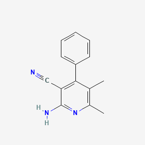 2-Amino-5,6-dimethyl-4-phenylnicotinonitrile