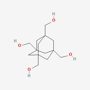 molecular formula C14H24O4 B3038118 金刚烷-1,3,5,7-四甲醇 CAS No. 75534-58-6