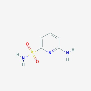 molecular formula C5H7N3O2S B3038123 6-Aminopyridine-2-sulfonamide CAS No. 75903-58-1