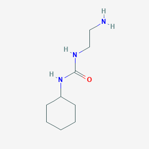 molecular formula C9H19N3O B3038124 1-(2-Aminoethyl)-3-cyclohexylurea CAS No. 75930-39-1