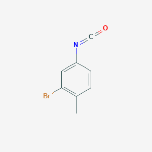 molecular formula C8H6BrNO B3038126 2-Bromo-4-isocyanato-1-methylbenzene CAS No. 760958-77-8