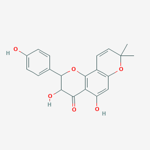 molecular formula C20H18O6 B3038131 Yukovanol CAS No. 76265-12-8