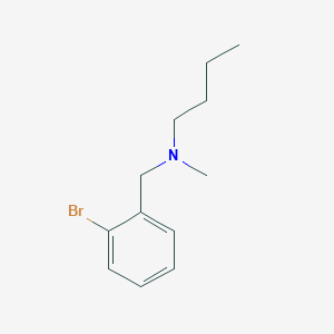 molecular formula C12H18BrN B3038136 N-(2-bromobenzyl)-N-butyl-N-methylamine CAS No. 764667-50-7