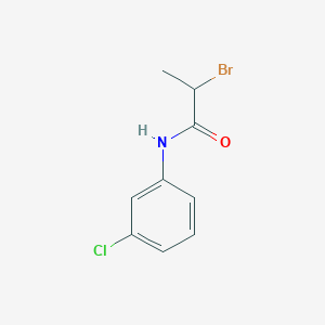 2-bromo-N-(3-chlorophenyl)propanamide