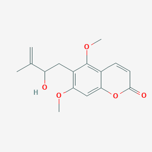 molecular formula C16H18O5 B3038162 Toddanone CAS No. 77636-08-9