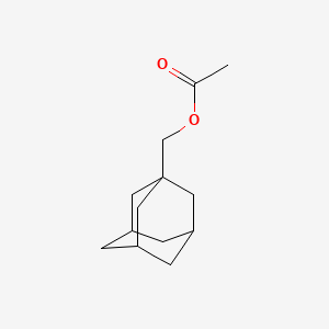 molecular formula C13H20O2 B3038166 金刚烷-1-基甲基乙酸酯 CAS No. 778-11-0