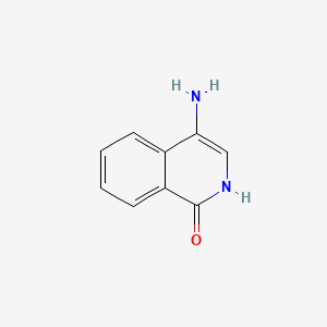 molecular formula C9H8N2O B3038177 4-氨基异喹啉-1(2H)-酮 CAS No. 78886-53-0