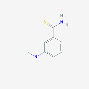 molecular formula C9H12N2S B3038178 3-(Dimethylamino)benzene-1-carbothioamide CAS No. 78950-35-3