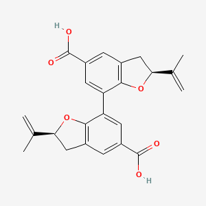 molecular formula C24H22O6 B3038180 尤里马林 A CAS No. 790234-20-7