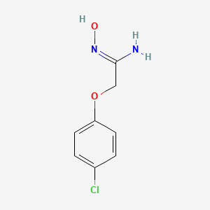molecular formula C8H9ClN2O2 B3038190 2-(4-Chlorophenoxy)-N'-hydroxyethanimidamide CAS No. 79295-18-4
