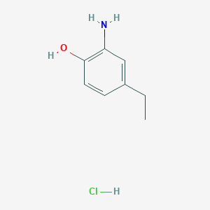 molecular formula C8H12ClNO B3038193 2-Amino-4-ethylphenol hydrochloride CAS No. 79509-90-3